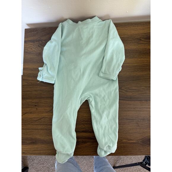 Baby Aablexema Sleeper Blue 3-6 Month 100% Organic Cotton - Picture 2 of 3